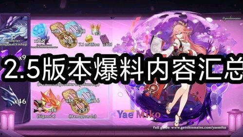 原神最新2.5版本爆料,新角色、新剧情与神秘元素交织 第3张 原神最新2.5版本爆料,新角色、新剧情与神秘元素交织 第3张